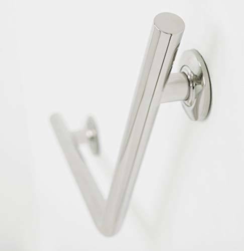 18x22 Angled Grab Bar Satin Stainless L1150