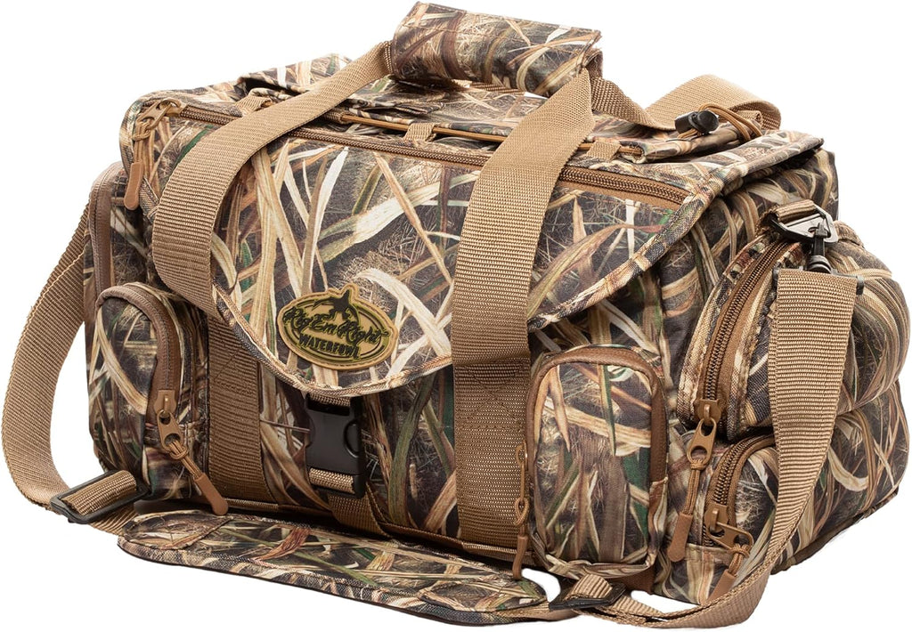 Duck Hunting Blind Bag with Sunglasses Case, Drink Holder, Ammo Compartment R97275