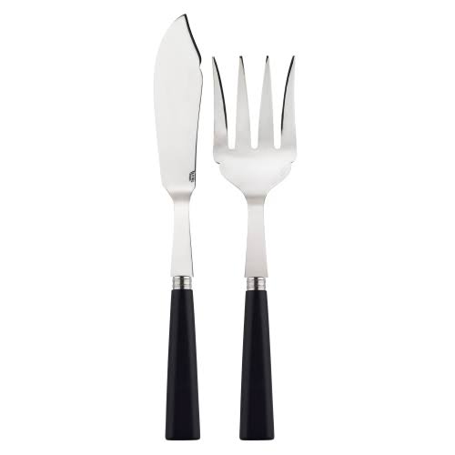 Black Wood Fish Serving Set C688728