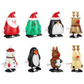 8pcs Christmas Wind Up Toys J686