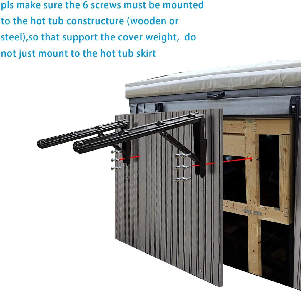 Hot Tub Cover Lifter Removal System Q9300
