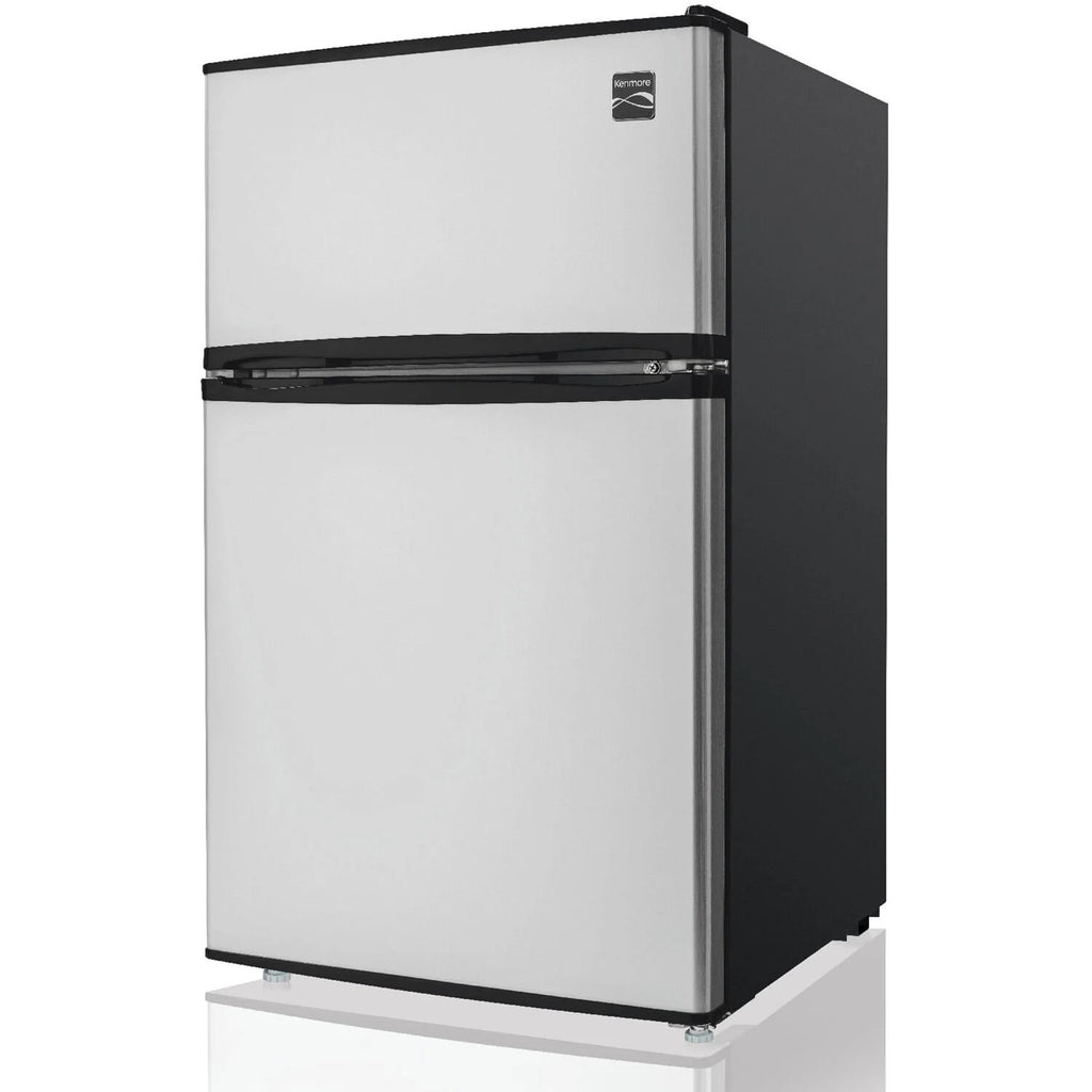 3.2-Cu. Ft. 2-Door Compact Refrigerator, Silver C137125