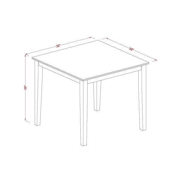 5 Piece High Top Table and 4 Counter Height Chairs Set V26259