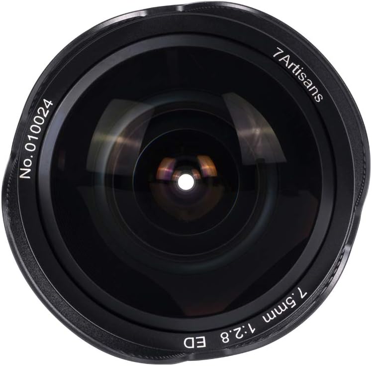 7.5mm f2.8 II Manual Fisheye Lens for MFT M4/3 Mount Cameras K657