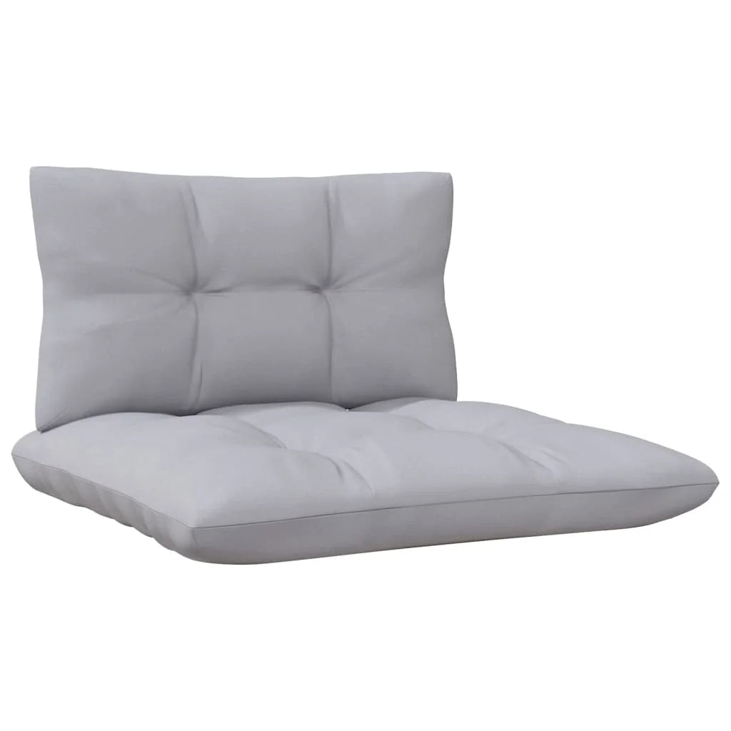 Gray Cushions Solid Pinewood Patio Sofa G7833