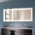 Dimmable LED Bathroom Mirror with Anti-Fog and Bluetooth Function B50274