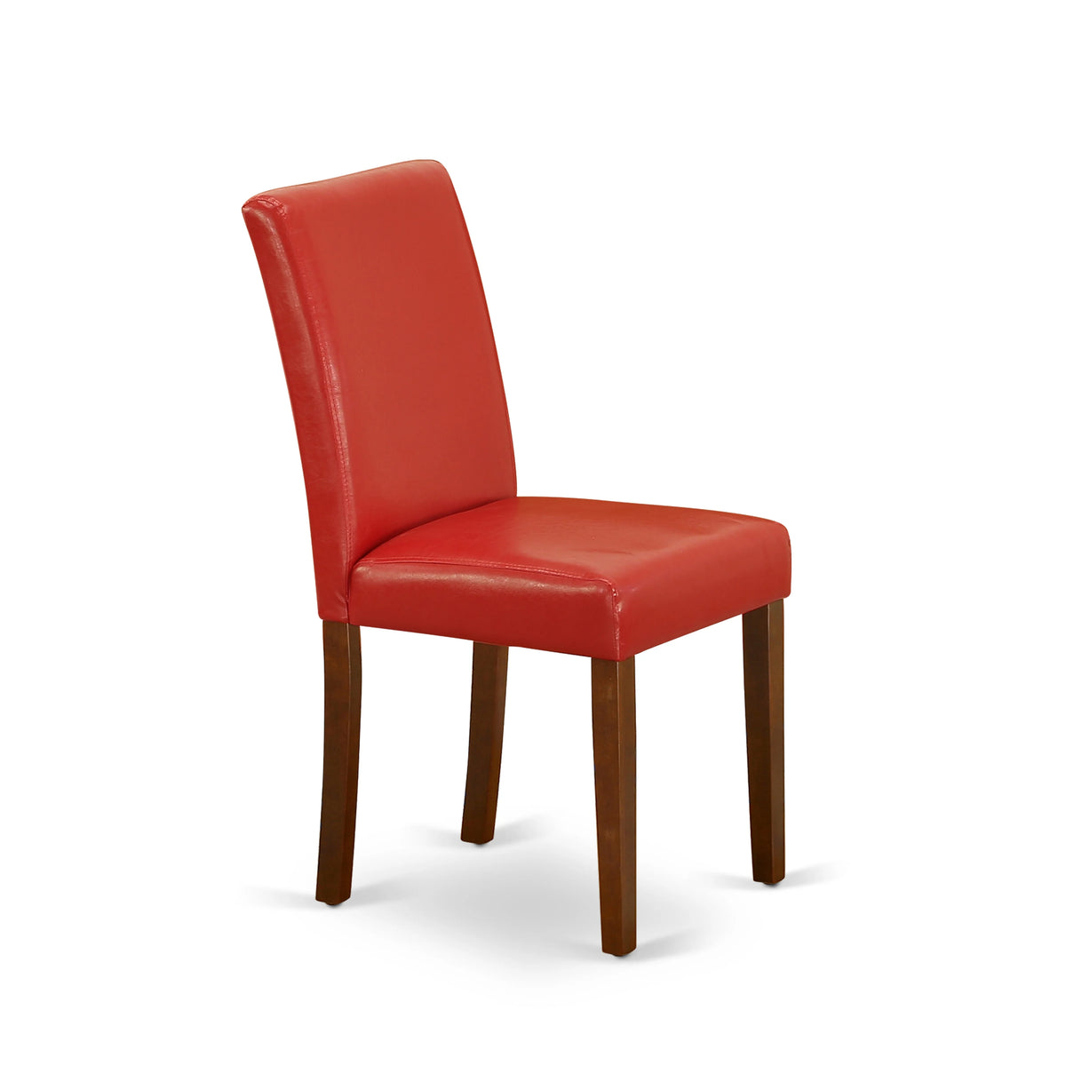 5-piece Wood Dining Set in Mahogany/Firebrick Red I532194