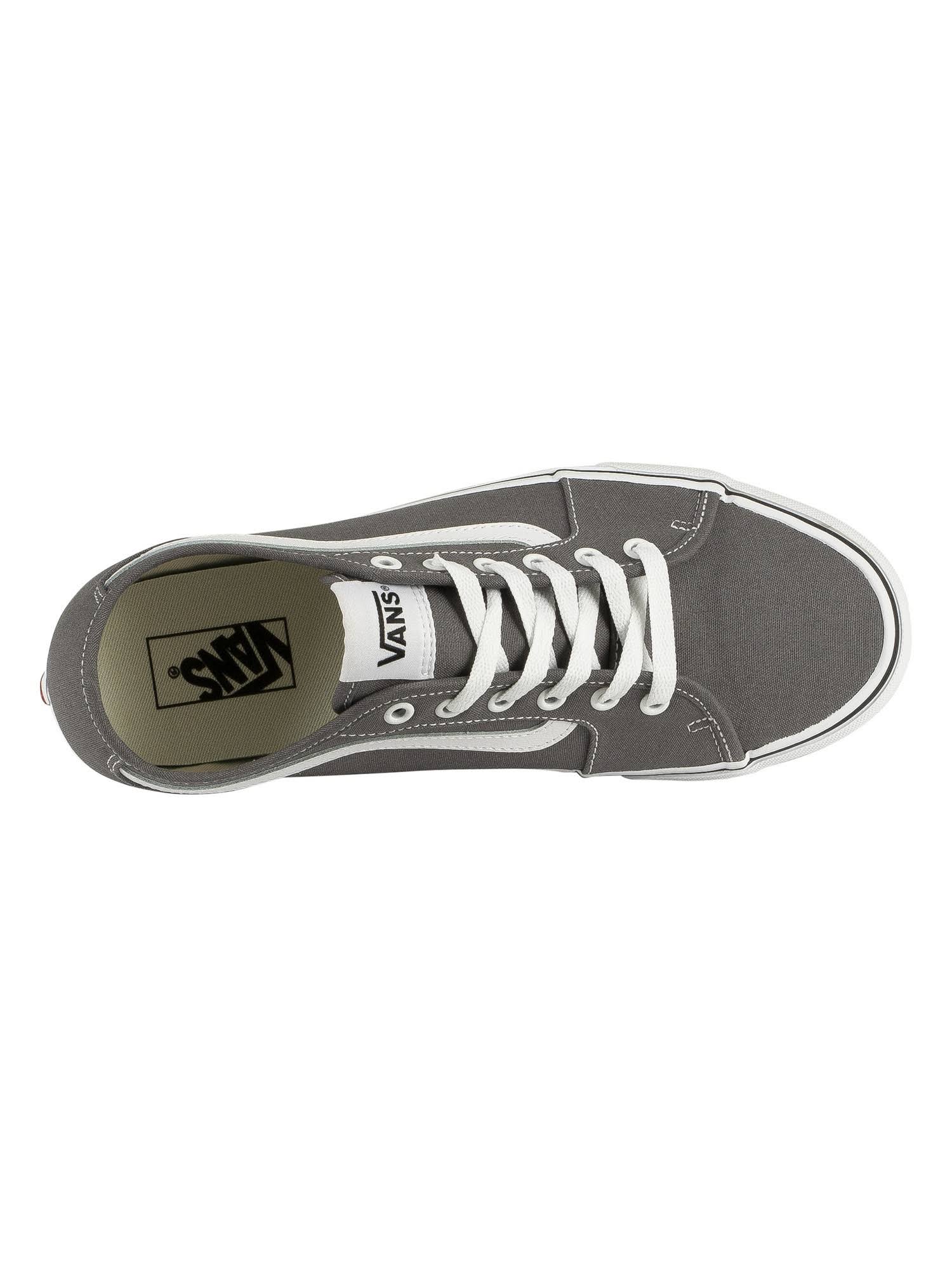Grey Canvas Trainers L6530