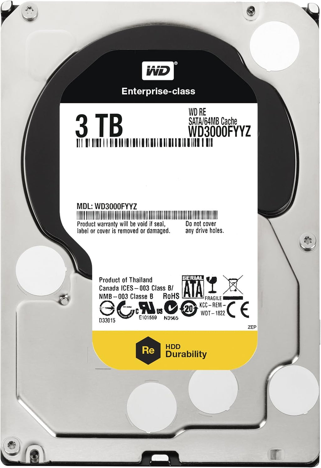 2 TB 3.5 Inch 7200 RPM SATA III Enterprise Hard Drive K140195