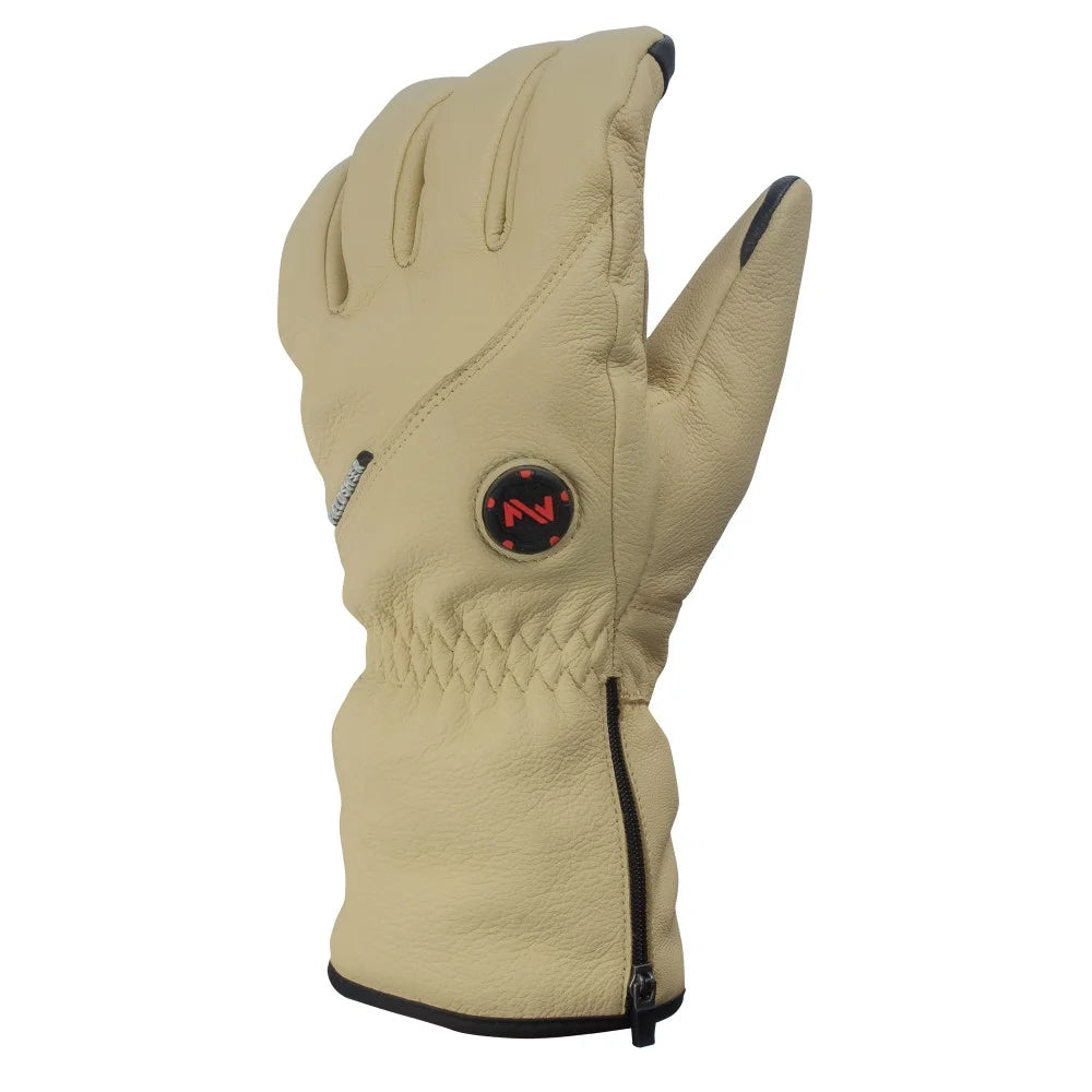 Heated Work Gloves Light Tan Xs E3409