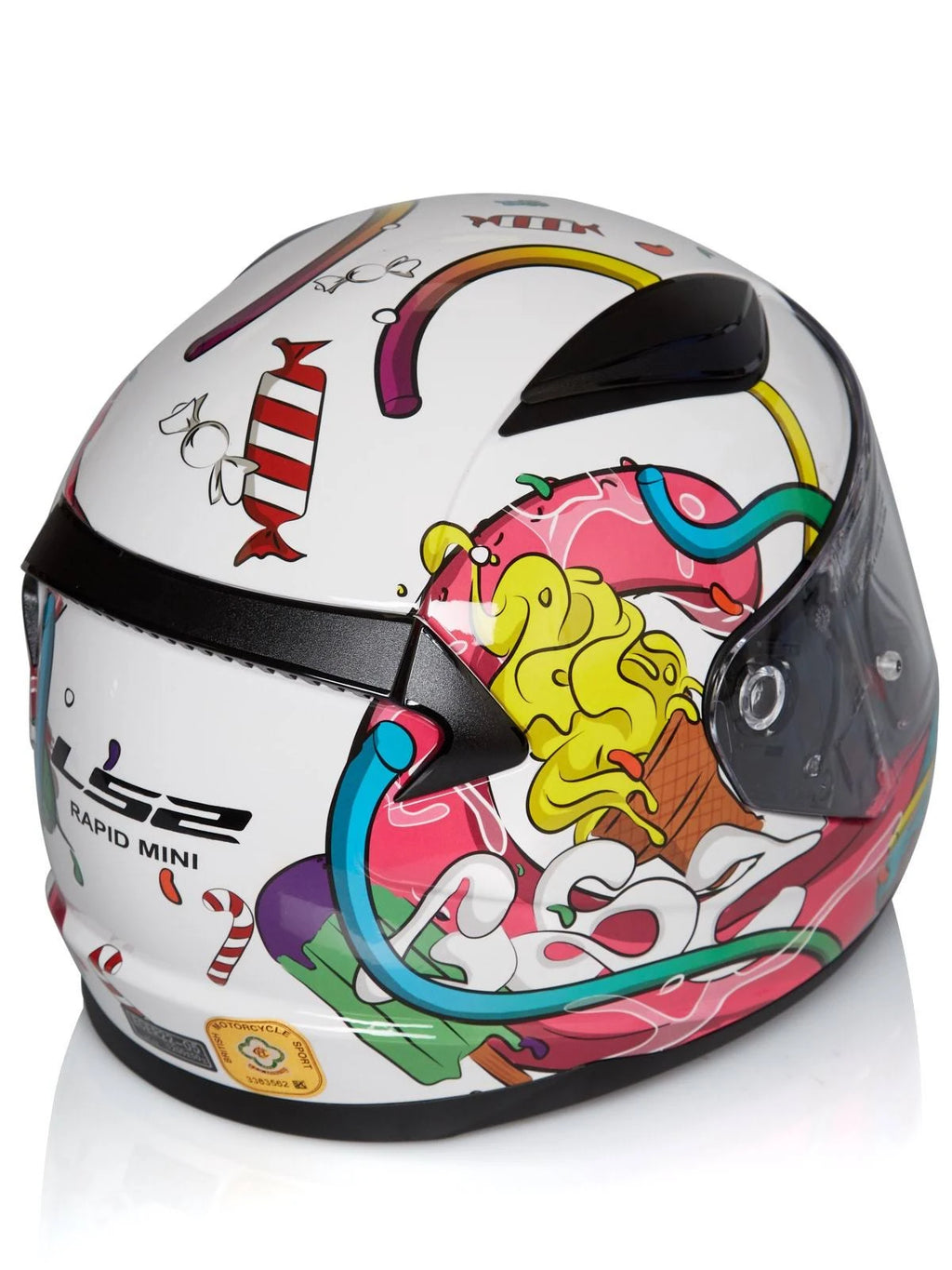 White / Pink Helmet Size S U324106