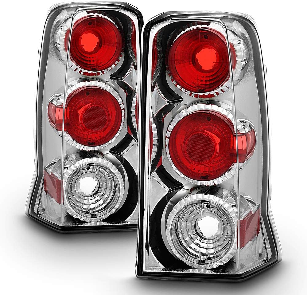 Chrome Tail Lights Pair W506