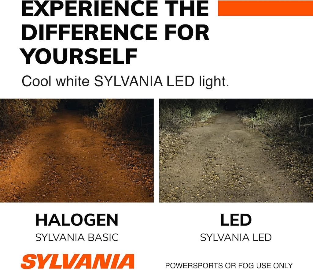 9006 LED Powersport Headlight Bulbs - 2 Pack Y3244