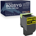 1-Yellow 80C0SYG Compatible CX310 (2000 Pages) Ink Cartridge H724743