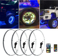 15.5 inch RGB LED Wheel Ring Light Kit 4PCS L6929
