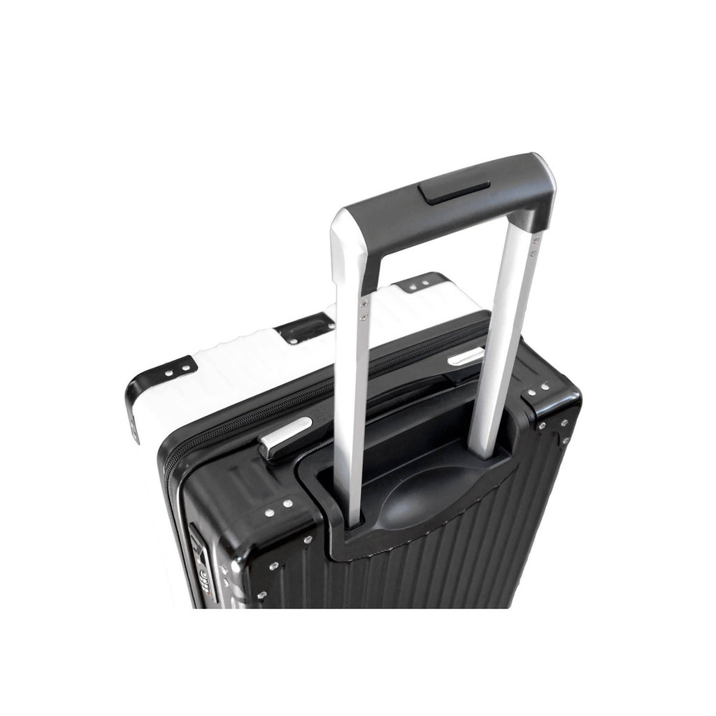 White 21 in. Carry-On Suitcase O66472