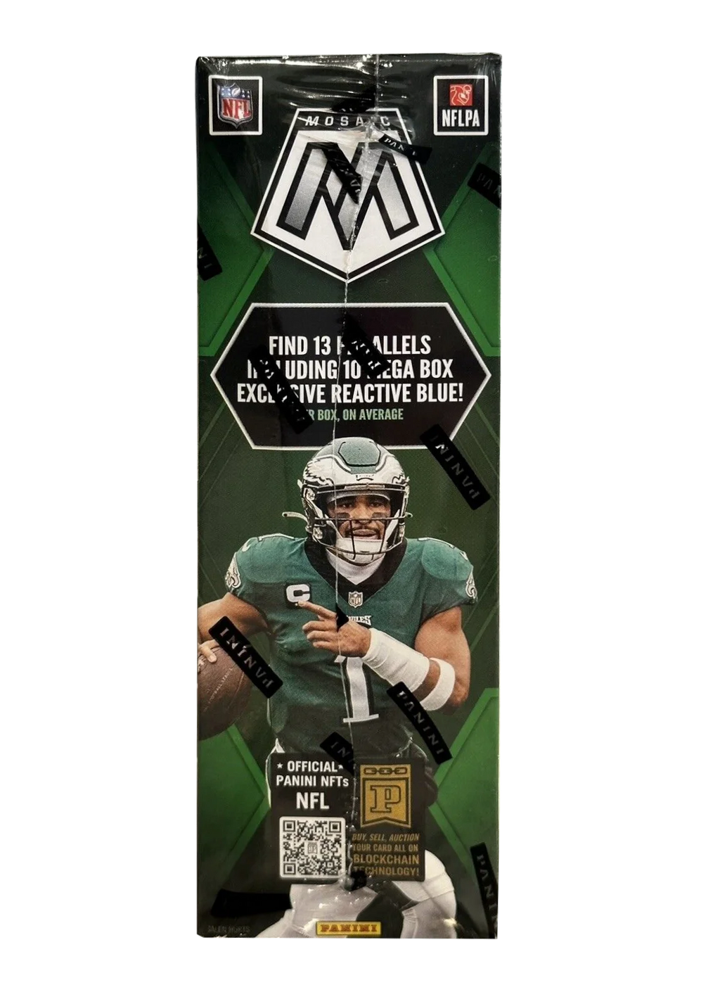 Mega Box NFL Football Trading Cards J45862