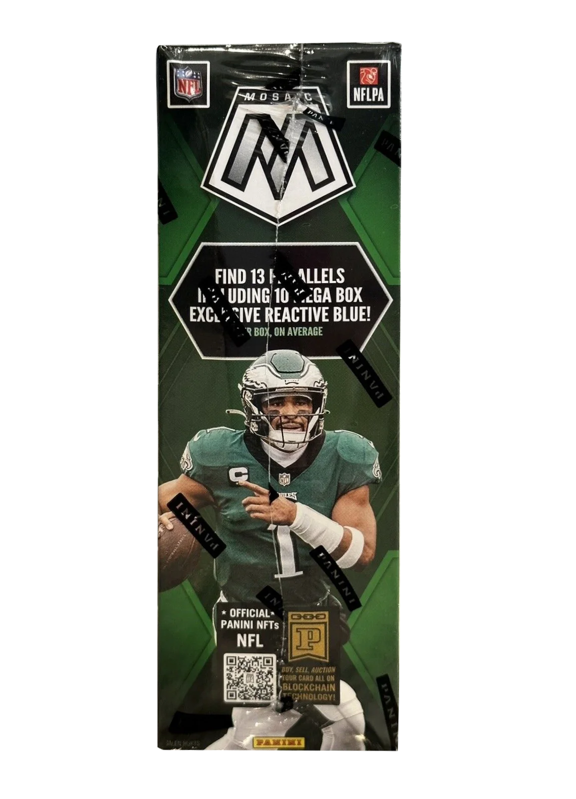 Mega Box NFL Football Trading Cards J45862