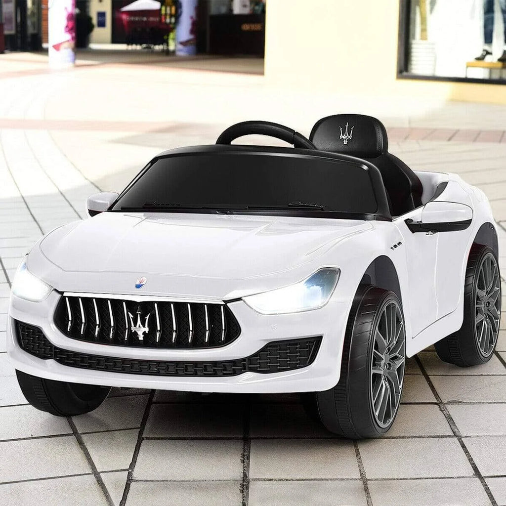 White Licensed Kids Ride on Car G5543