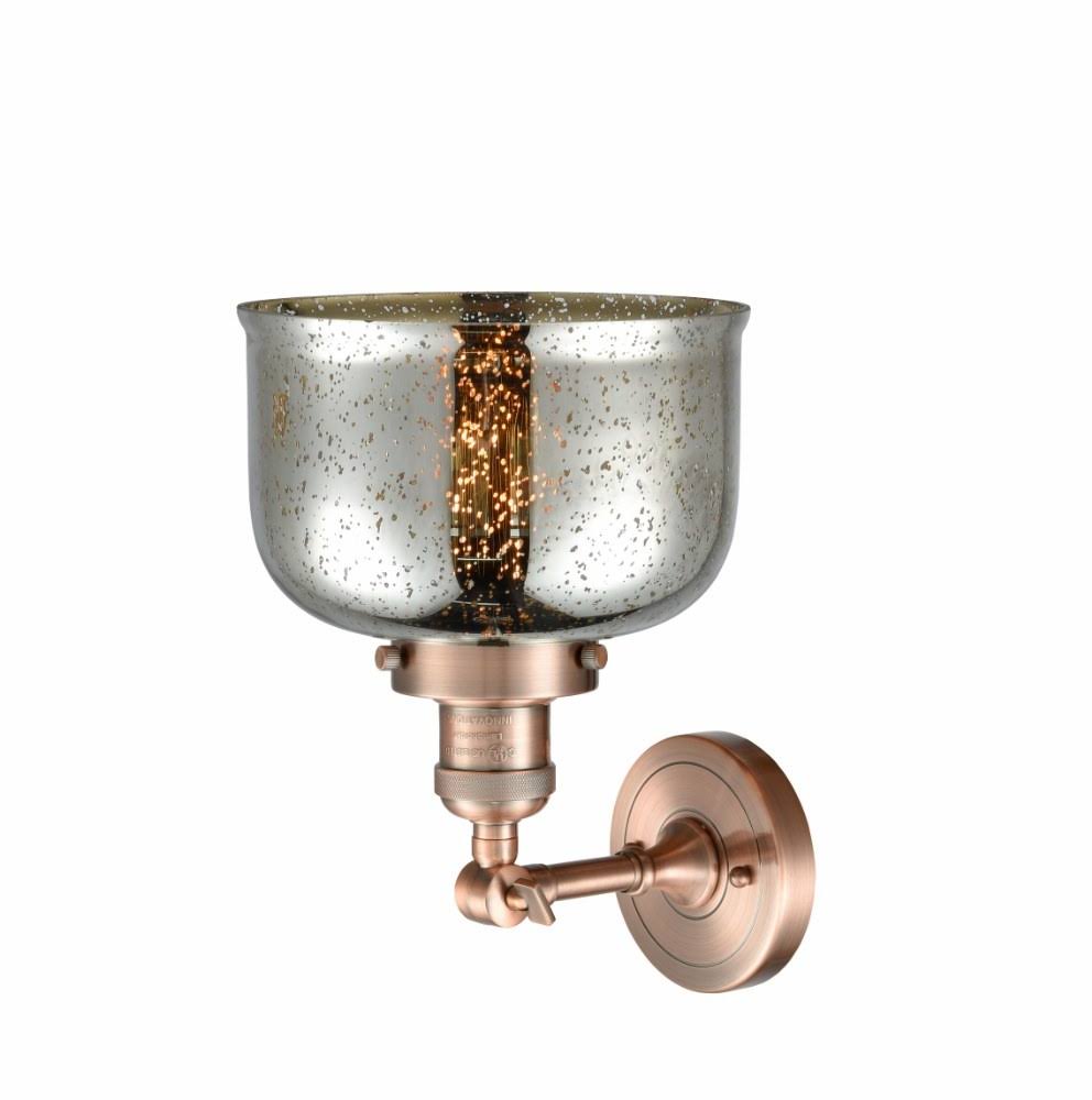 Large Bell 1 Light Sconce (Brushed Satin Nickel) Y416396