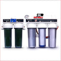 Aquarium Reef Reverse Osmosis Deionization Water Filter System with TDS Meter, Pressure Gauge and Electrical High Flow Booster Pump K379780