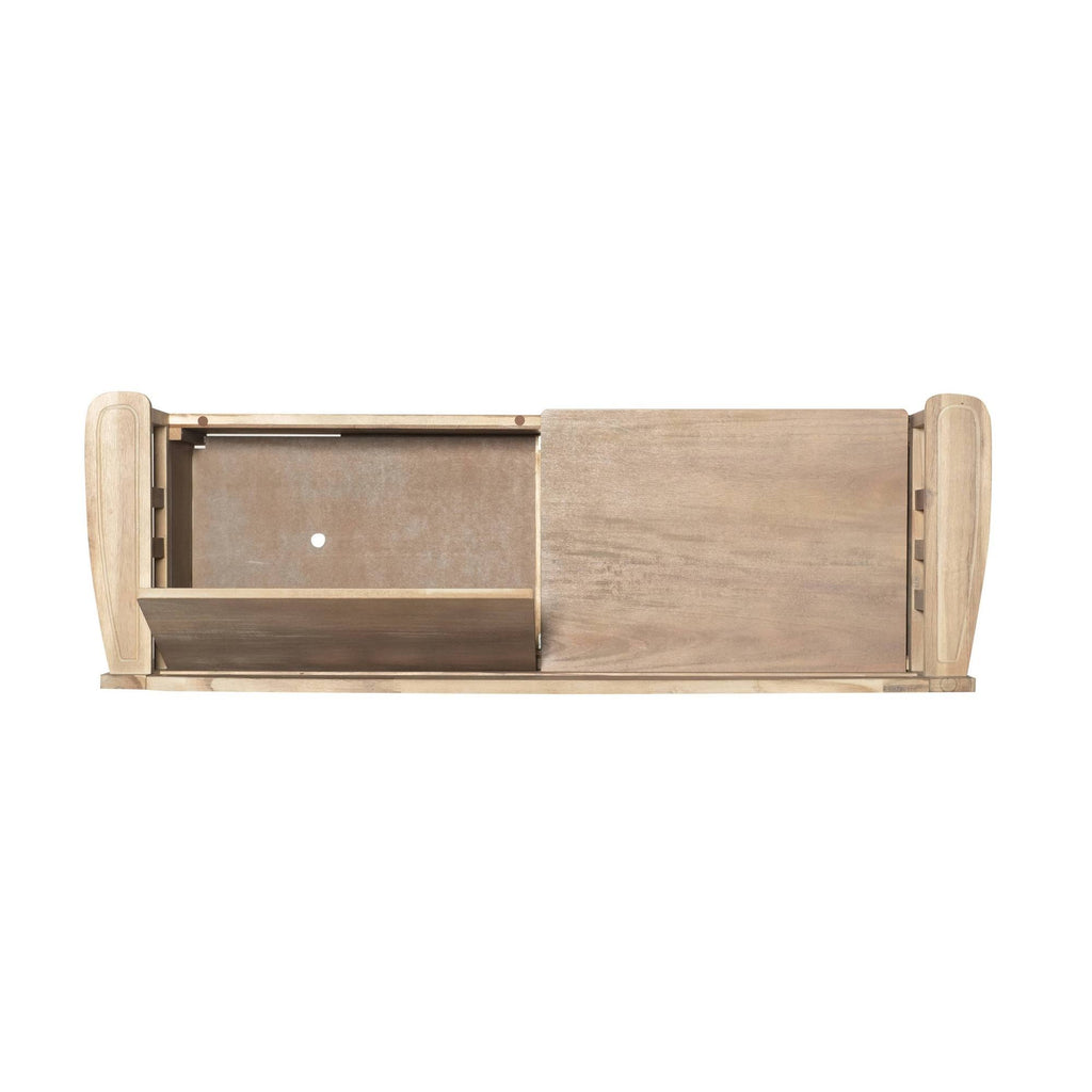 Natural Storage Bench V8604