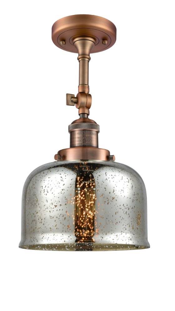 Large Bell 1 Light Sconce (Brushed Satin Nickel) Y416396