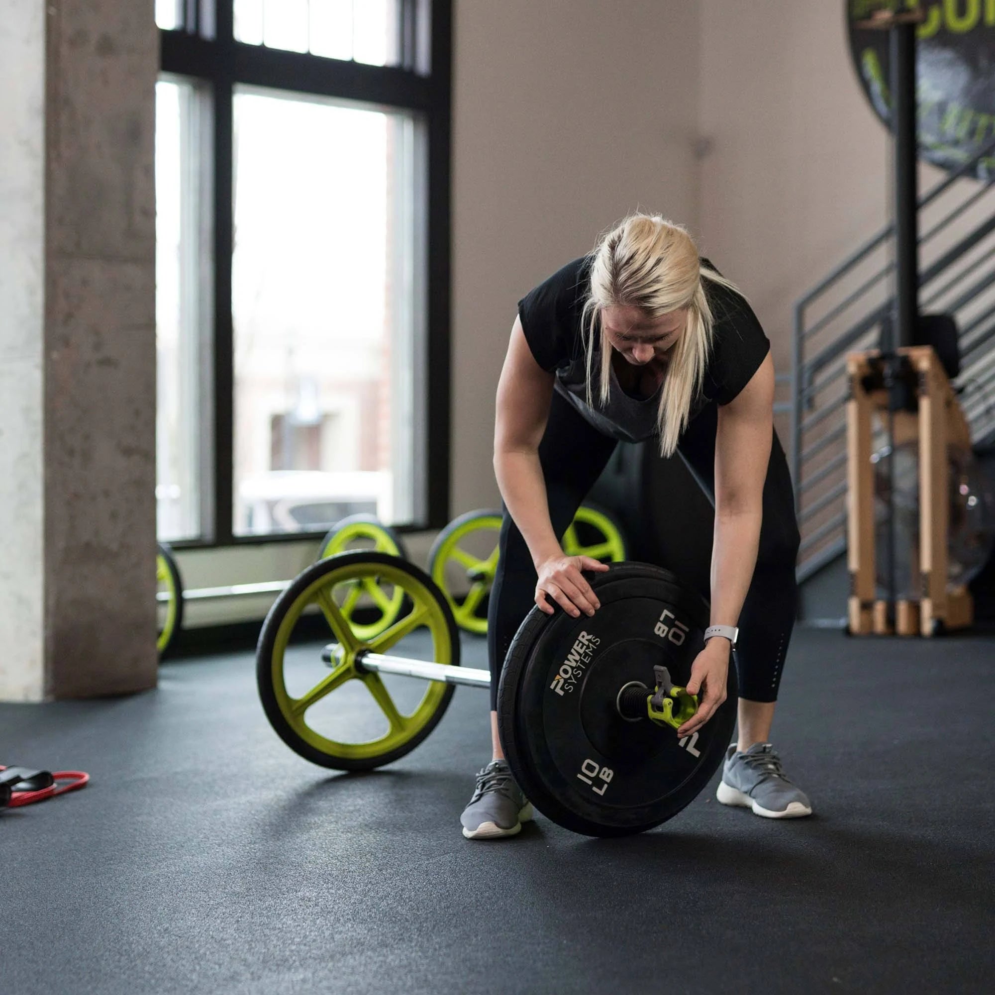 Olympic Barbell with Olympic Plate Loading H858138