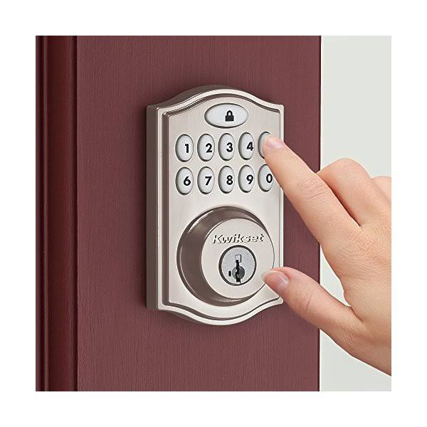 Satin Nickel Zigbee Deadbolt V77512
