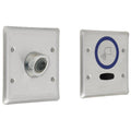 Low-Profile Electronic Wall Mount Lavatory Faucet F43028