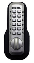 Satin Nickel Mechanical Keyless Deadbolt F2452