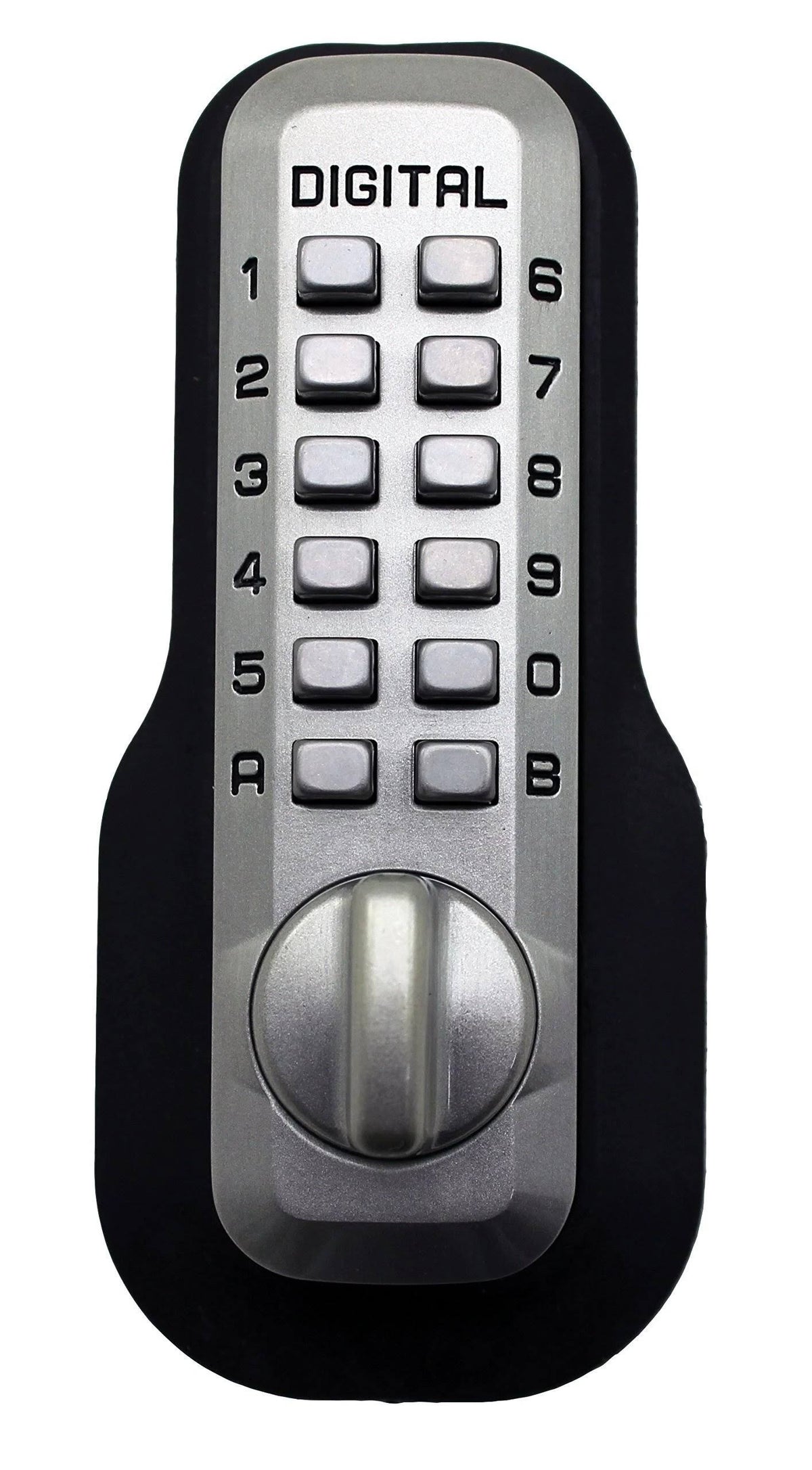 Satin Nickel Mechanical Keyless Deadbolt F2452