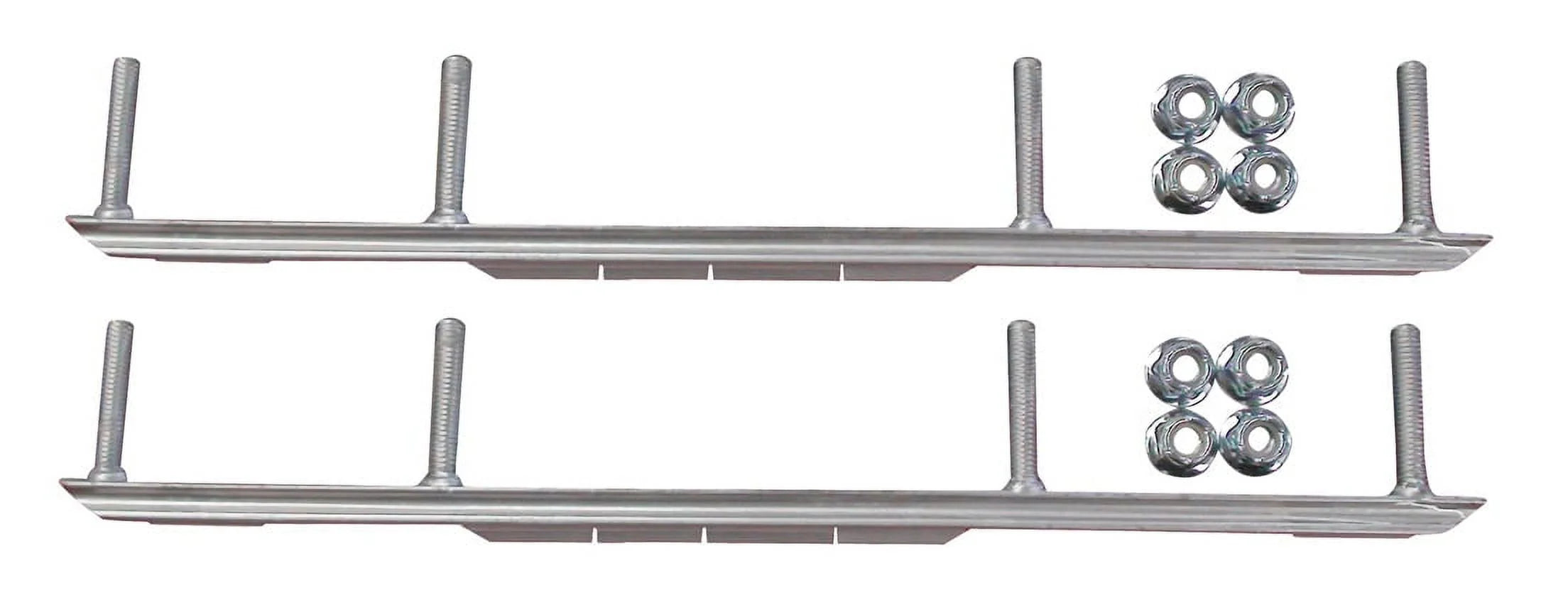 Red Razor Snowmobile Skis Complete Kit R29177