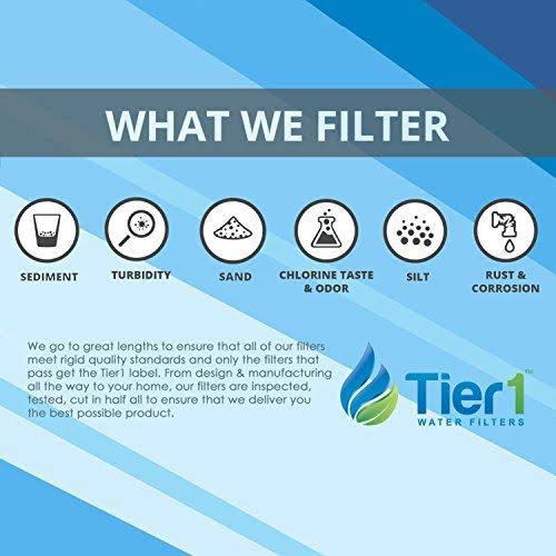 6 Pack 10 Micron Carbon Block Water Filter J350557