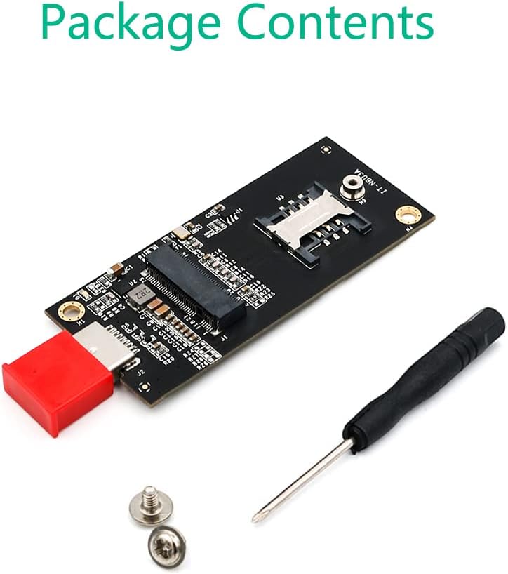 USB to NGFF M.2 Key B Adapter Enclosure with Sim Card Slot I583