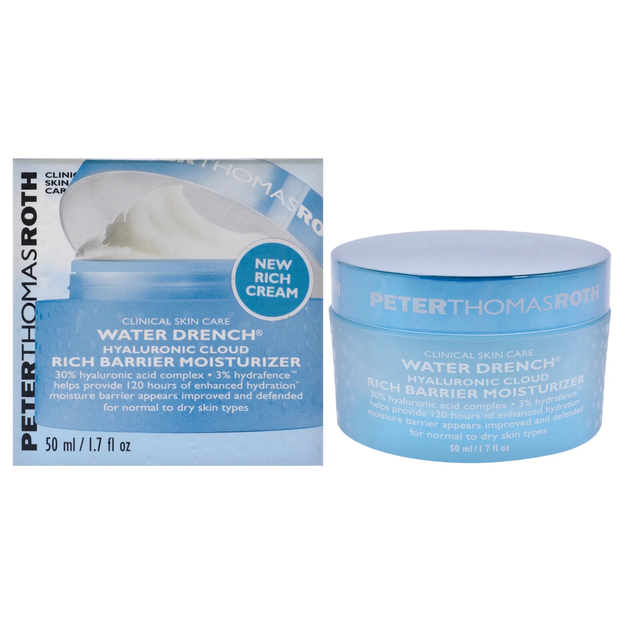 1.7 oz Hyaluronic Cloud Rich Barrier Moisturizer F8053