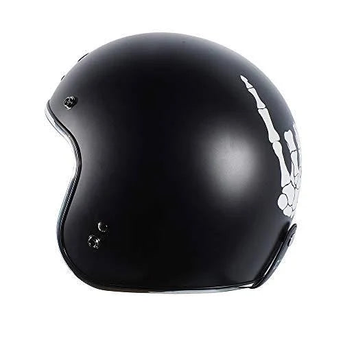 Flat Black XX-Large Open Face Helmet C2470