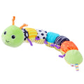Multicolor Baby Toy Plush Caterpillar Rattle P450969