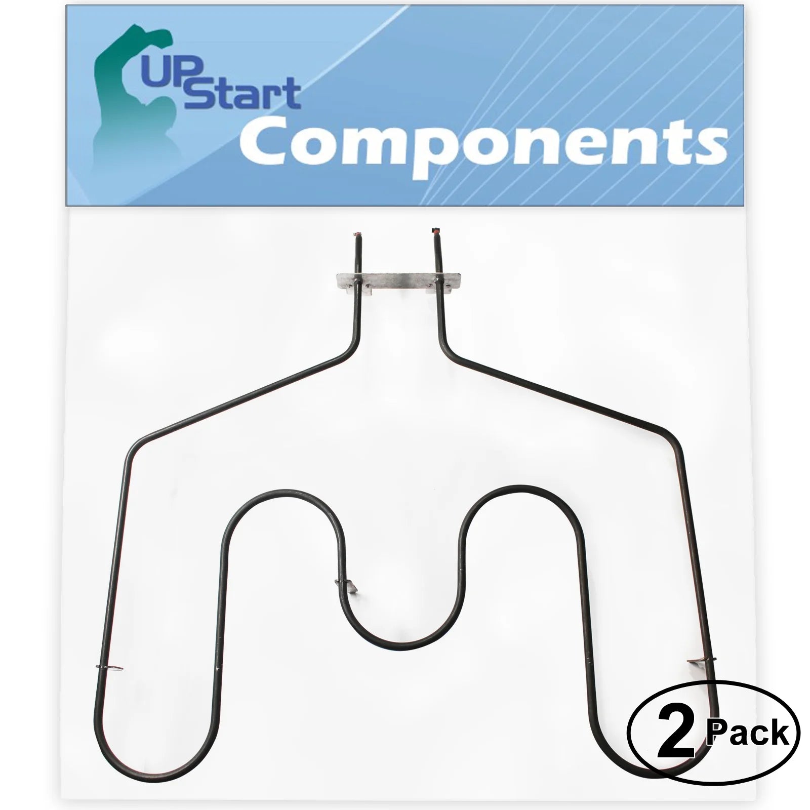 2-Pack Bake Element for General Electric Oven Heating Element Q3902
