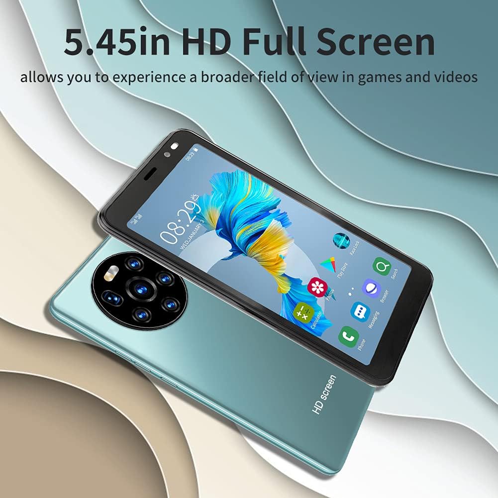 Unlocked Smartphone 5.45" HD Full Screen Dual Card Slot Pack of 2 J119327