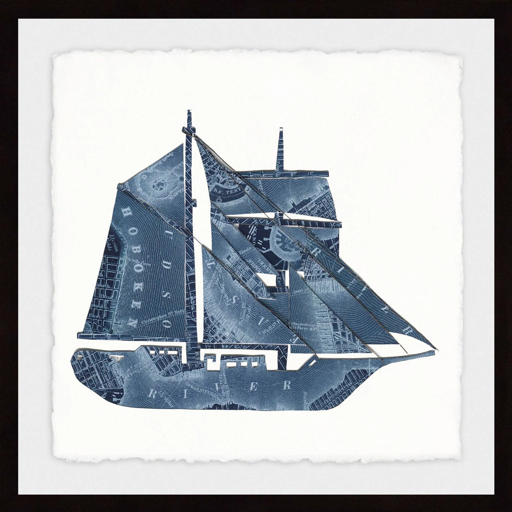 12" x 12" Framed Giclee Painting E7718
