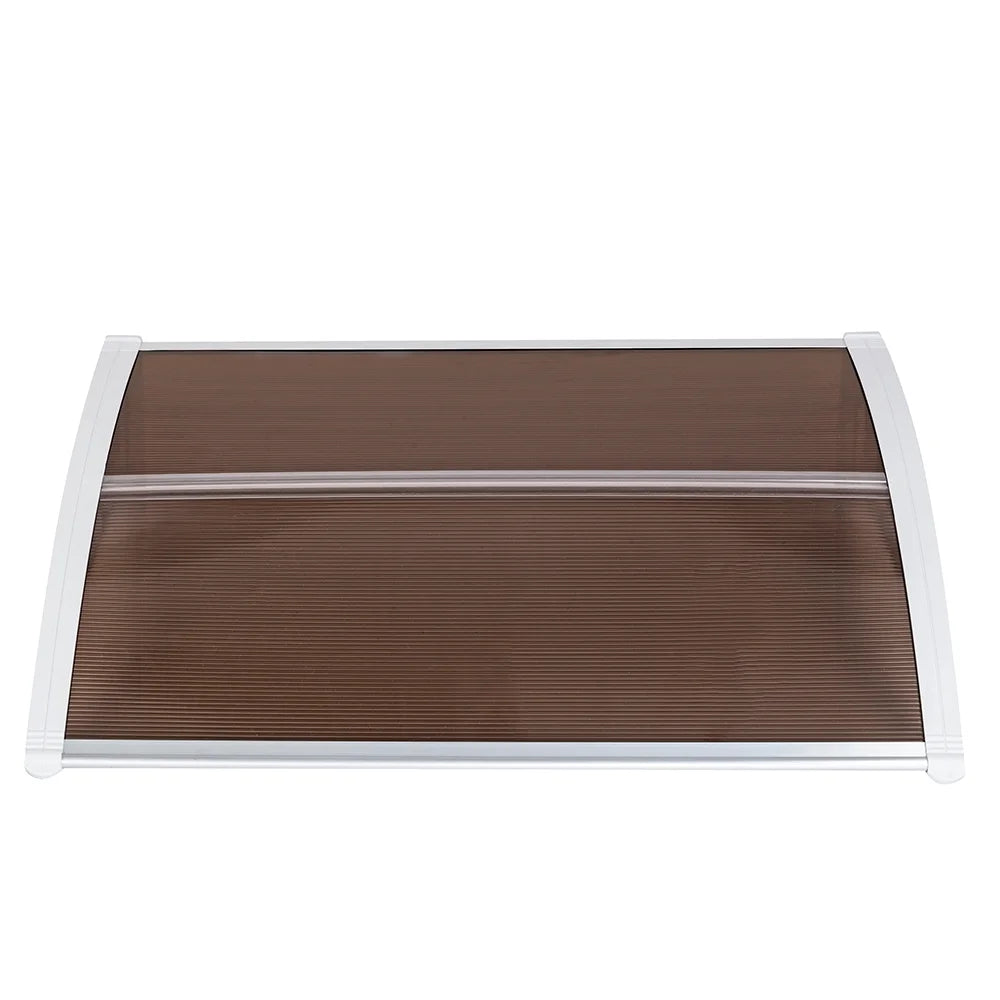 Transparent Polycarbonate Door Rain Cover F10395