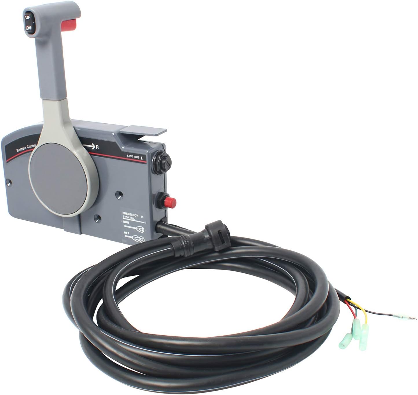 Side Mount Remote Control Box with 10 pins Wire Harness and Cable 16FT E351592