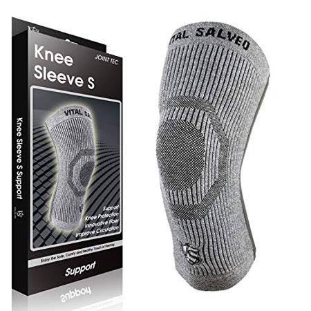 Compression Recovery Knee Sleeve Medium Light Grey Y298