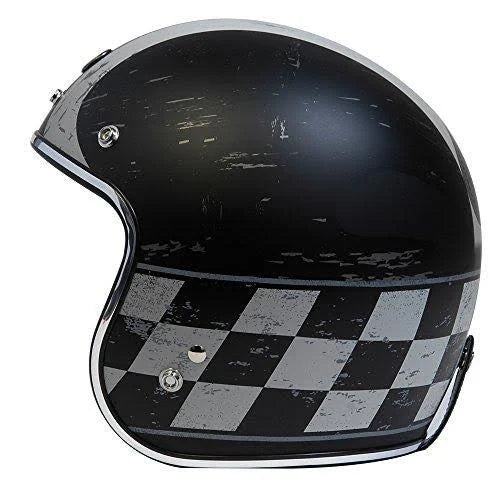 Flat Black XX-Large Open Face Helmet C2470