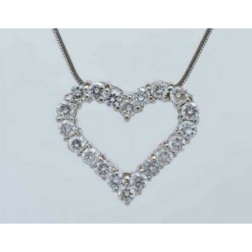 14K White Gold Pendant O574745