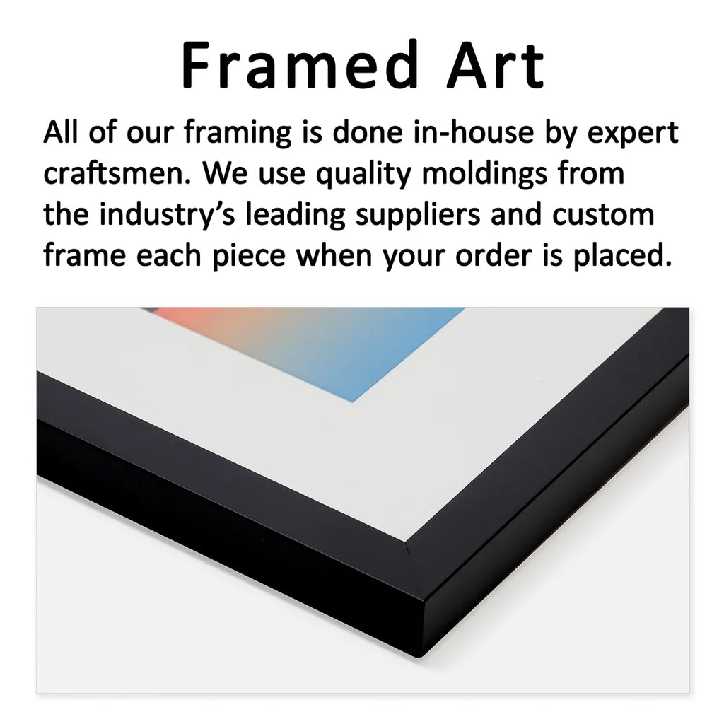 Historic Framed Print, 17-7/8" x 21-7/8" E503