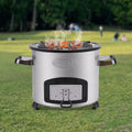 Portable Wood Burning Rocket Stove with Adjustable Firepower Stainless Steel I623235