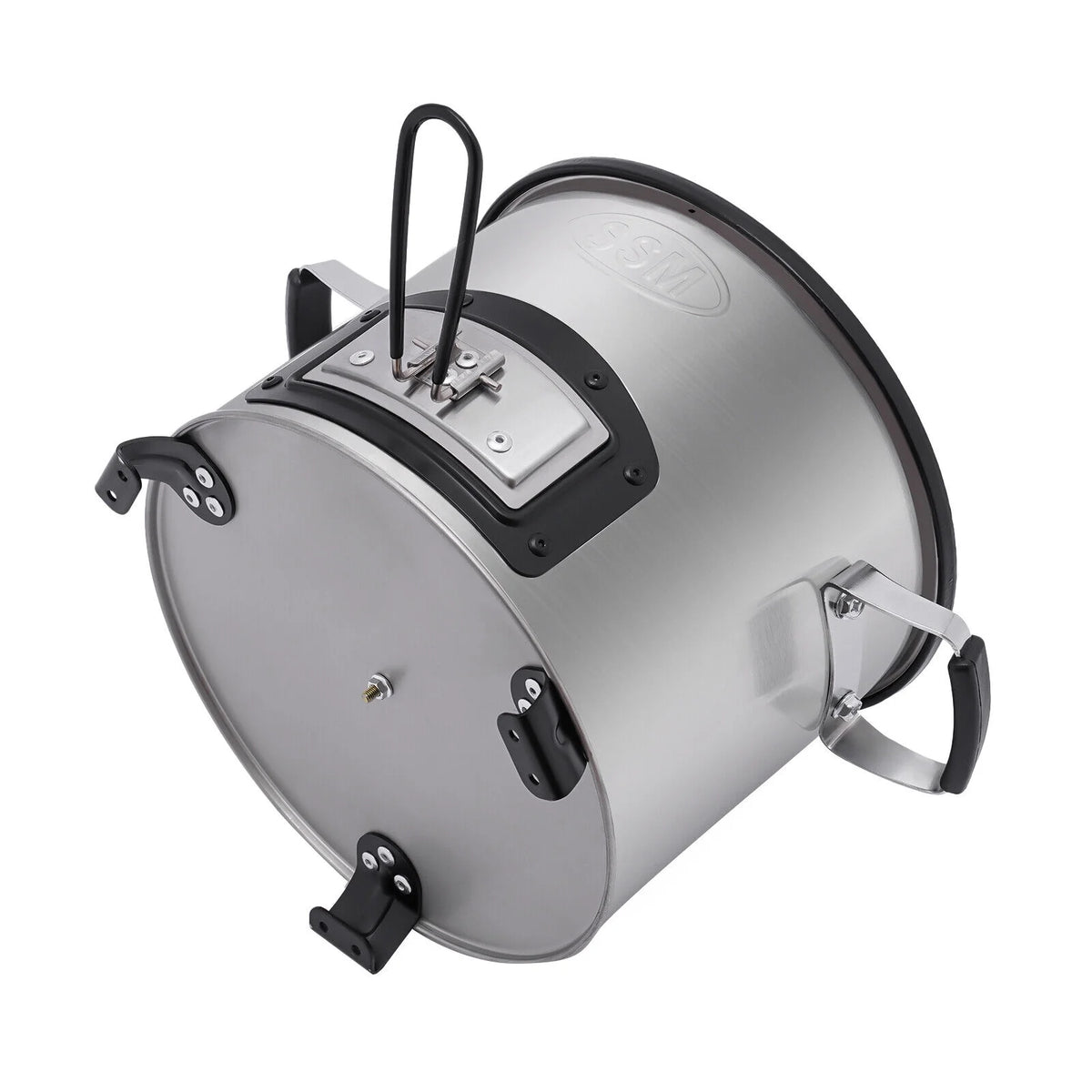 Portable Wood Burning Rocket Stove with Adjustable Firepower Stainless Steel I623235