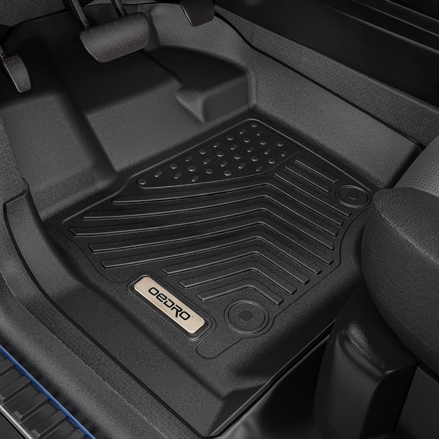Black TPE All-Weather Floor Liners N27005
